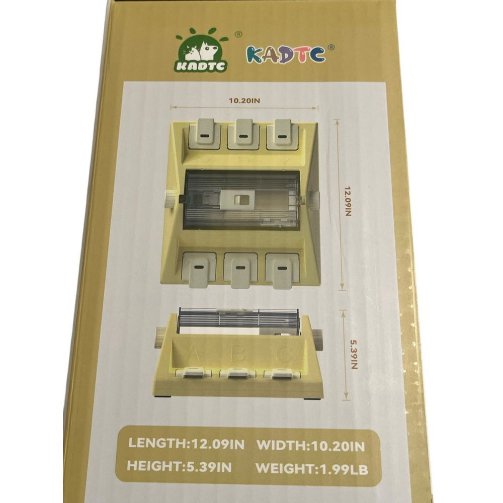 KADTC Dog Spinning Barrel Puzzle Slow Feeder Toy NEW - Picture 8 of 15